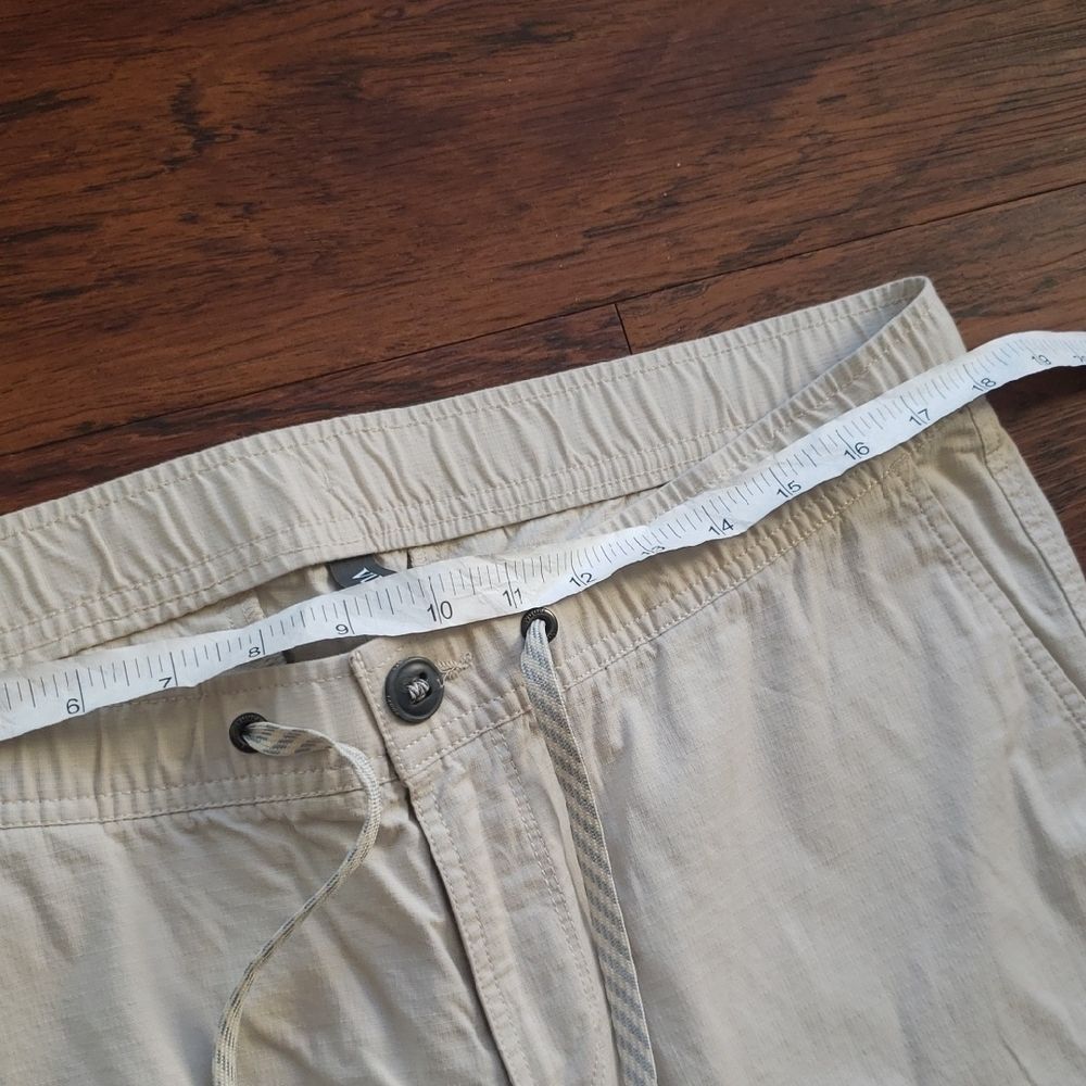 Vuori Women's Sesame Chic Feminine Trendy Retro Ripstop Athleisure Pants Size XL - Picture 4 of 8